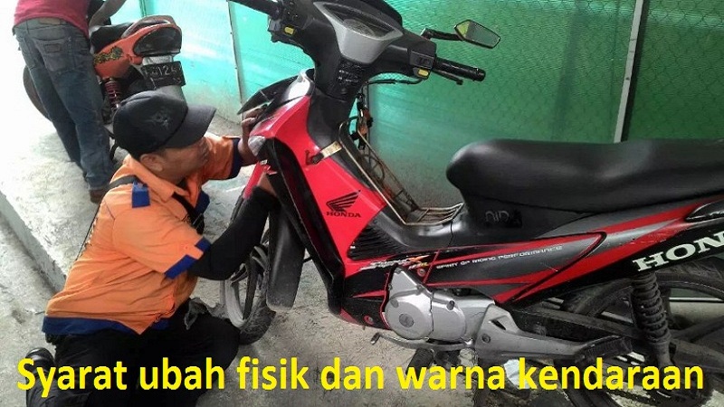 Syarat Ubah Fisik dan Warna Kendaraan
