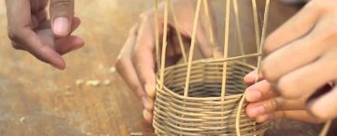 Kerajinan Bunga Rotan asli Cirebon